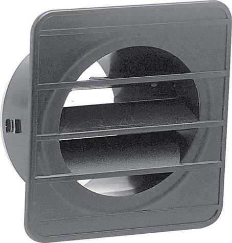 1967-72 Chevrolet Truck, Blazer, Jimmy, Suburban; Defroster Vent; Black; LH
