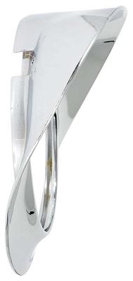 1955-57 Chevy, GMC Pickup, Suburban; Headlight Bezels; Chrome; with Hardware