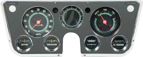 1969-72 Chevrolet, GMC Truck; Instrument Panel Gauge Cluster Set; without Tach