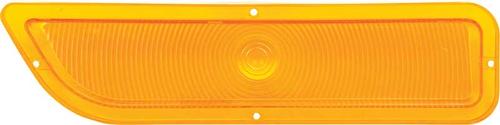 1962-66 GMC Pickup, Suburban Amber Park Light Lens; Drivers Side