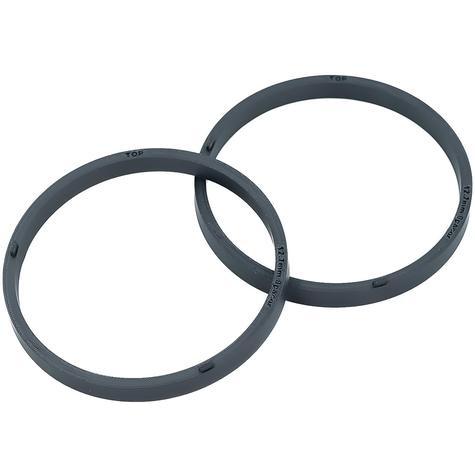 Dapper Lighting Headlamp Spacers; 5.75 Inch Round; 0.5 Inch Thick