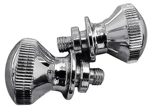1934-38 Chevrolet/GMC Truck; Slider Door Handle; Threaded; Chrome