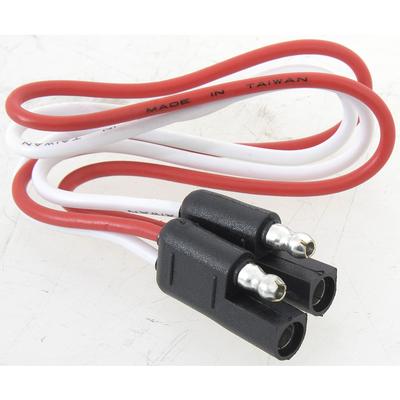 2-Way Trailer Flat Connector; 16 Gauge Wire; 14" long