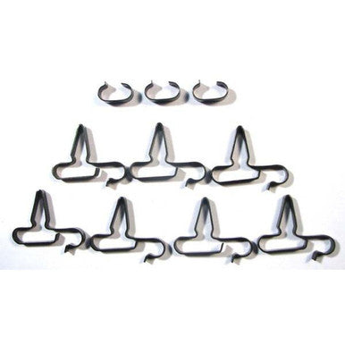 The Right Stuff 1970-74 Mopar E-Body, 5/16" Fuel Line Clip Set - (ECS005)