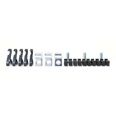 The Right Stuff 1970-74 Mopar E-Body 21-Piece, 3/8" & 1/4" Fuel Line Clip Set - (ECS008)