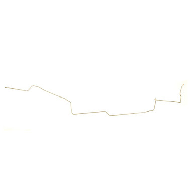 The Right Stuff 70-74 Challenger Drum Brake 1-Piece Pre-Bent OE Steel Front To Rear Brake Line - (EIN7007)