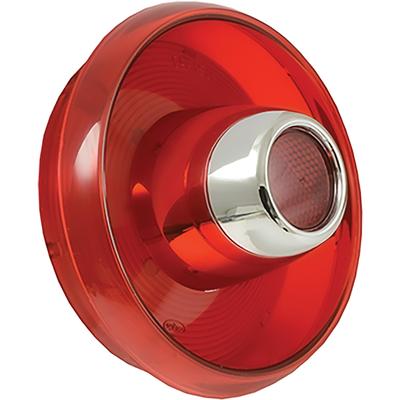 1953 Ford; Taillight Lens; Ford Script; Red Plastic