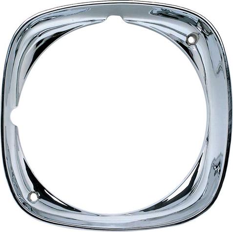 1969 Pontiac Firebird; Outer Headlight Bezel; RH Passenger Side