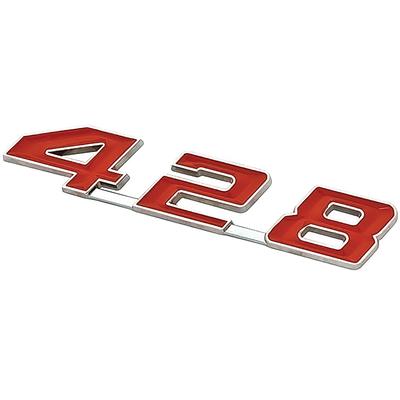 FB010A - 1967-69 Pontiac Firebird; 428 Trunk Lid Emblem