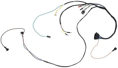 1967 Pontiac Firebird; Engine Wiring Harness; 8 Cylinder; 326ci, 400ci; with Manual Trans