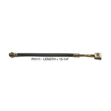 The Right Stuff 1973-76 Mopar A-Body Front Disc Brake Flex Hoses - (FH111)