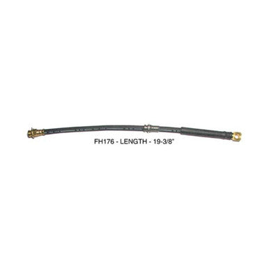 The Right Stuff 1982-83 Camaro/Firebird, Right Front Disc Brake Flex Hoses - (FH176)