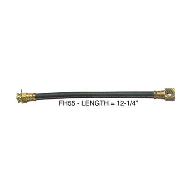 The Right Stuff 1969-70 Pontiac Bonneville/Catalina, Front Disc Brake Flex Hoses - (FH55)