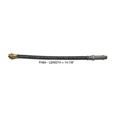 The Right Stuff 1967 Ford Mustang/Cougar, Front Disc Brake Flex Hoses - (FH64)