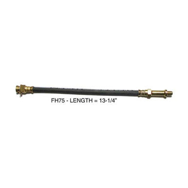 The Right Stuff 1966 Ford Fairlane/Cyclone, Front Drum Brake Flex Hoses - (FH75)
