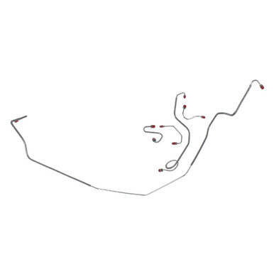 The Right Stuff 67-68 Firebird Front Manual Disc Pre-Bent OE Steel Brake Line Kit - (FKT6806)