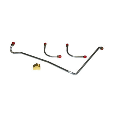 The Right Stuff 1967-68 Chevrolet A/F-Body W/396cu, Pre-Bent OE Steel Fuel Pump to Carb Line - (FPC6775)
