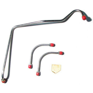 The Right Stuff 1967-68 Chevrolet Camaro W/302, Pre-Bent OE Steel Fuel Pump To Carb Line - (FPC67ZZ)