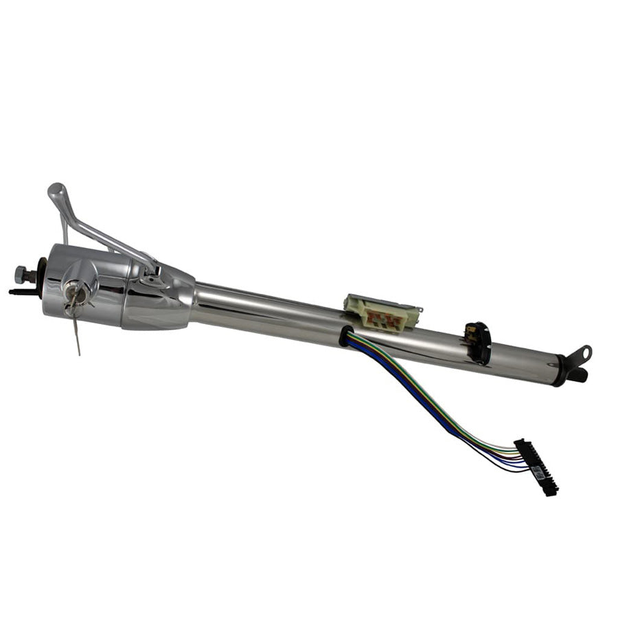 33" Column Shift Key Column with 3/4"-36 Shaft - Polished Finish