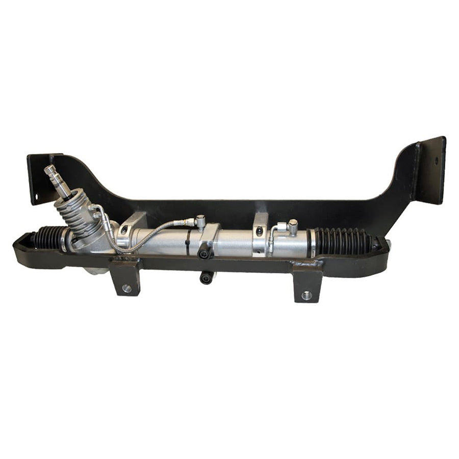 1958-60 Small Block Impala Power Rack & Pinion Cradle Kit - Paintable Floor Shift Column