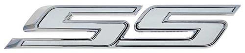 G149149 - 2010-15 Camaro SS - Rear Decklid SS Emblem (White)