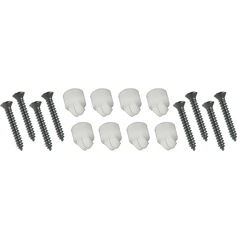 1967-68 Camaro: Headlamp Bezel Hardware Set; Rally Sport; OE Style; 16 Pieces