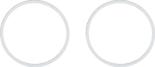 2010-13 Camaro AC Vent Rings Stainless Steel Polished Pair