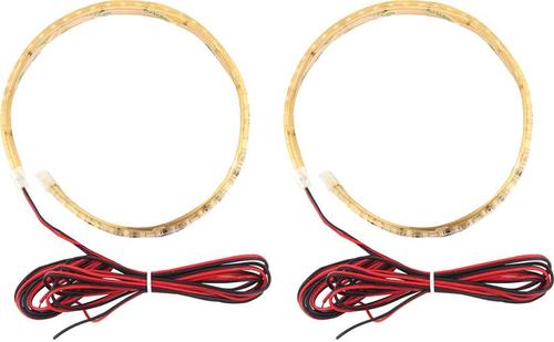 2010-13 Camaro - LED Footwell Lighting Strips - Green