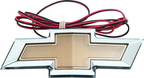 2010-13 Camaro - Illuminated Rear Bow Tie - Orange