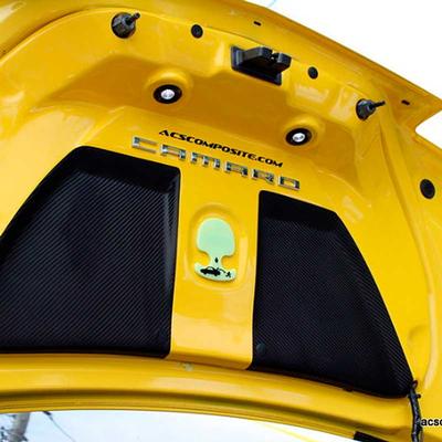 2010-15 Chevrolet Camaro; Except Convertible; ACS Inner Trunk Lid Cover Dual Led Lights W/Harness; Pair
