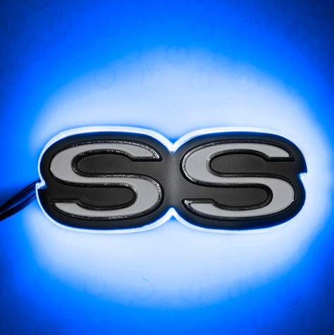 2010-17 Camaro - Illuminated SS Emblem - Blue
