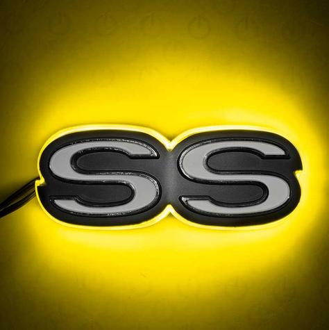 2010-17 Camaro - Illuminated SS Emblem - Yellow