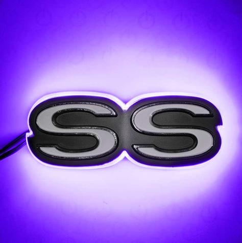 2010-17 Camaro - Illuminated SS Emblem - Purple