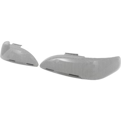 1994-98 Ford Mustang; GTS Headlight Covers; Carbon Fiber Look