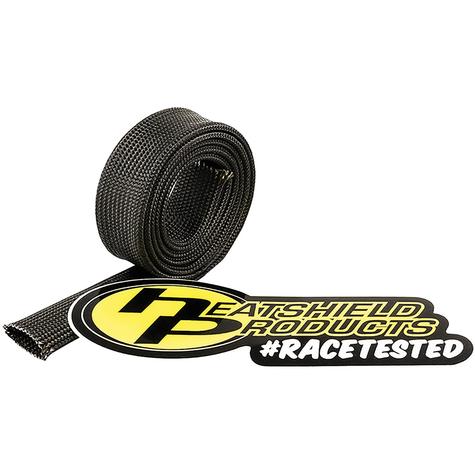 Heatshield Products; Hot Rod Sleeve Expandable Heat Shield Loom; 3/8" ID x 2 Foot Roll