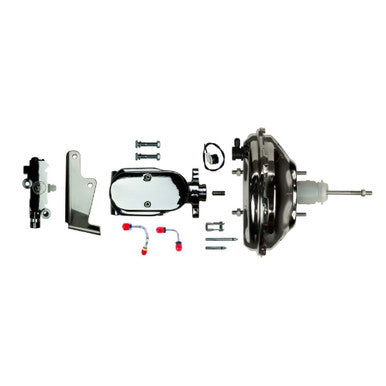 The Right Stuff 1967-72 GM A/F-Body W/Disc & Drum, Chrome Brake Booster & Master Cylinder Combo - (J10035171)