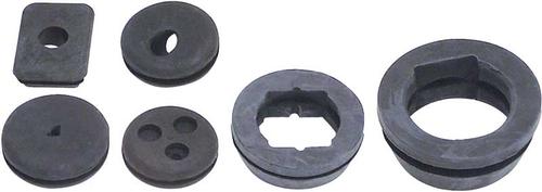 1960-66 Chevrolet and GMC Truck; Firewall Grommet Set; 6-Piece Set