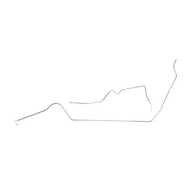 The Right Stuff 1970 AMC Rebel, Pre-Bent OE Steel Front To Rear Fuel Line - (JGL7004)