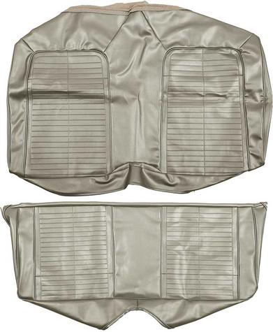 1968 Camaro Convertible Standard; Rear Upholstery Set; Gold