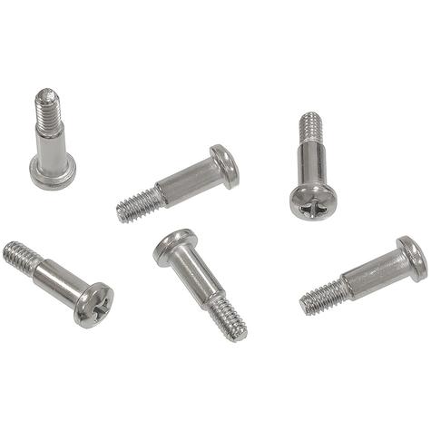 1970-72 Chevrolet Corvette; Parking Light Lens Screws; 6 Piece Set