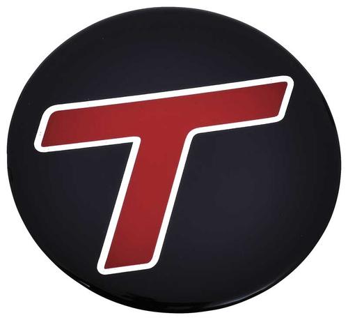K151771 - 1984-87 Buick Regal; TURBO T Hub Cap Emblem; 2-3/16