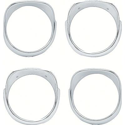 1965 Impala, Bel Air, Biscayne; Headlight Bezel Set; 4 Piece Set; OER