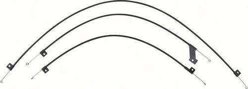 1969 Camaro, 1969-74 Nova, Ventura, Apollo; Heater Control Cable Set; without AC; 3 Piece Set
