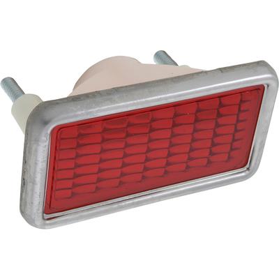 1968-69 Camaro, Impala, Nova, Corvette, GS, Skylark; Rear Side Marker Lens; Red; RH or LH; Each; Various Models