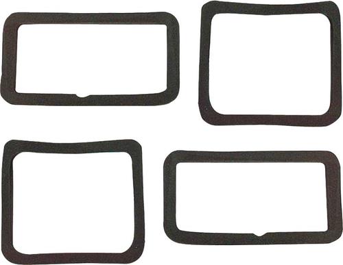 1967-68 Camaro RS; Park Light & Back Up Light Paint Seal Gasket Supplement; 4 Piece Set