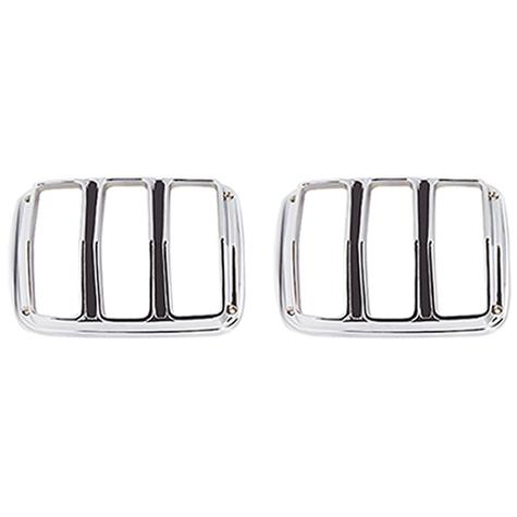 1965-66 Mustang; Tail Light Bezel Set