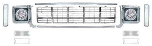 1977-78 Chevrolet Truck; Grill Facelift Kit