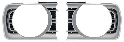 1972 Dodge Dart / Demon; Headlamp Bezel; Pair