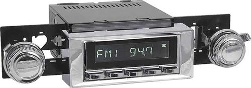 1973-88 GM Truck Hermosa Radio - Chrome Radio, Buttons, Bezel and Knobs