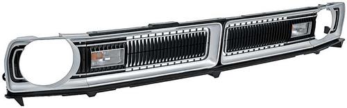1970-71 Dart, Demon Front Grill Set ; with Headlamp Bezels